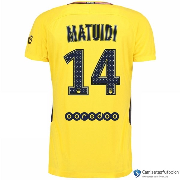 Camiseta Paris Saint Germain Segunda equipo Matuidi 2017-18